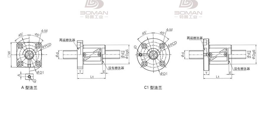 KURODA GR2505DS-AALR 日本黑田丝杠和thk丝杠哪个贵