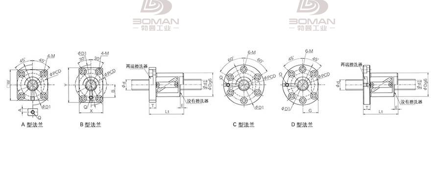 KURODA GR2508DS-AAPR 日本黑田精工丝杠钢珠安装方法